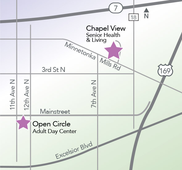 Chapel View map